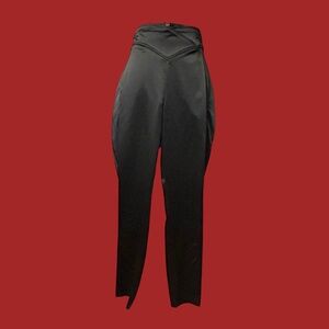 Bebe Black Skinny Leg Fashion Pants